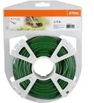 Stihl M&auml;hfaden rund, dunkelgr&uuml;n 4 mm, dunkelgr&uuml;n