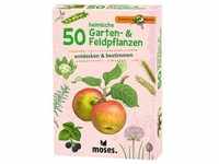 Moses Kartenspiel 50 heimische Garten- und Feldpflanzen