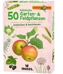 Moses Kartenspiel 50 heimische Garten- & Feldpflanzen