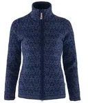 Fj&auml;llr&auml;ven Damen-Cardigan Snow, dark navy, XS