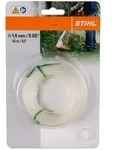 Stihl M&auml;hfaden rund, grau 1,4 mm, grau