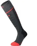 Lenz beheizbare Socken 5.1 Toe Cap, anthrazit-rot, 39/41