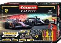 Carrera GO!!! Rennbahn Autorennbahn Formel 1 Formula Track Attack WIRELESS Set /