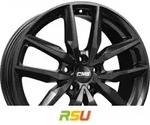 CMS C28 complete black gloss 7.5x19 ET40 - LK5/114.3 ML67.2 Alufelge schwarz