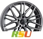 Damina Performance DM08 anthrazit 8.5x20 ET35 - LK5/112 ML66.6 Alufelge grau