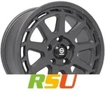 Sparco Gravel matt graphite 8x18 ET45 - LK5/120 ML65.06 Alufelge grau