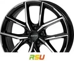 Alutec Aveleno diamant-schwarz frontpoliert 8x19 ET48 - LK5/112 ML57.1 Alufelge