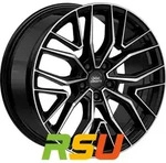 MM Wheels MM09 glossy black machined 8.5x19 ET30 - LK5/112 ML72.6 Alufelge...