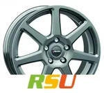 Autec Typ TE - Tallin ECE titansilber 6.5x17 ET38 - LK5/112 ML57.1 Alufelge silber