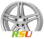 Rial M10 polar-silber 7.5x17 ET45 - LK5/112 ML66.5 Alufelge silber