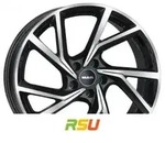 Mak Kassel black mirror 7.5x17 ET30 - LK5/112 ML66.45 Alufelge schwarz