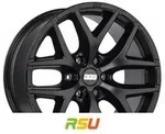 BBS TL-A schwarz seidenmatt 9x20 ET12 - LK6/135 ML87 Alufelge schwarz