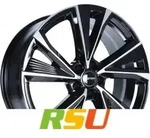 GMP Evento black diamond 7.5x18 ET40 - LK5/100 ML57.1 Alufelge schwarz