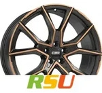 CMS C33 diamond black copper 8x18 ET46.1 - LK5/112 ML57.1 Alufelge kupfer