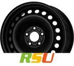 MWD 16115 6.5x16 ET50 - LK5/108 ML63.3 Stahlfelge schwarz