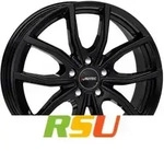Autec Typ VN - Vidron schwarz 6.5x17 ET38 - LK5/112 ML57.1 Alufelge schwarz