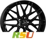 Ultra Wheels UA1E Race - EVO black 8x18 ET45 - LK5/112 ML66.5 Alufelge schwarz