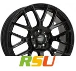 2DRV WH26 schwarz gl&auml;nzend lackiert 8x18 ET35 - LK5/120 ML72.6 Alufelge schwarz