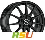 MSW MSW 85 gloss black 7x17 ET37 - LK4/100 ML63.3 Alufelge schwarz