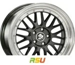 Ultra Wheels UA3 LM black / lip polished 9.5x19 ET35 - LK5/120 ML72.6 Alufelge