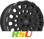 MSW MSW 99 matt black lip polished 6.5x16 ET55 - LK5/118 ML71.1 Alufelge schwarz