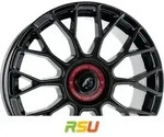 Damina Performance DM10 black - Inlay red 8x18 ET30 - LK5/112 ML72.6 Alufelge...