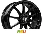 Tomason TN1 black painted 6.5x16 ET40 - LK5/108 ML72.6 Alufelge schwarz