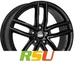DBV Andorra TR black 7.5x17 ET51 - LK5/112 ML57.1 Alufelge schwarz