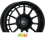 Mak NTT gloss black 7x17 ET32 - LK4/108 ML65.1 Alufelge schwarz