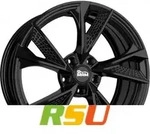 MAM RS6 black painted 7x16 ET38 - LK5/100 ML63.4 Alufelge schwarz