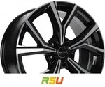 GMP Mentor black diamond 8x20 ET35 - LK5/114.3 ML73.1 Alufelge schwarz