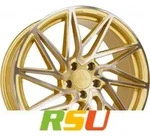Keskin KT20 Future gold front polish 8.5x19 ET45 - LK5/112 ML72.6 Alufelge gold