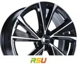 GMP Evento black diamond 8x20 ET25 - LK5/112 ML66.5 Alufelge schwarz