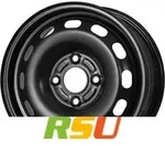 MWD 14144 5.5x14 ET47 - LK4/108 ML63.3 Stahlfelge schwarz