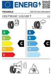 Triangle Seasonx VAN TA702 BSW M+S 3PMSF 195/75 R16C 110/108T Ganzjahresreifen