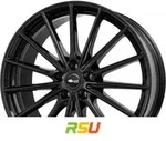 Brock B43 schwarz glanz 7.5x20 ET45 - LK5/114.3 ML67.1 Alufelge schwarz