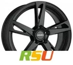 Carmani 16 Anton black matt 8x18 ET45 - LK5/108 ML63.4 Alufelge schwarz