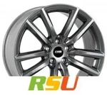 CMS C27 titan gloss 6.5x16 ET50 - LK5/114.3 ML67.2 Alufelge grau
