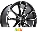 GMP Furiosa black diamond 9.5x20 ET26 - LK5/112 ML66.5 Alufelge schwarz