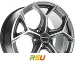 GMP Ultrivity anthracite matt diamond 8.5x20 ET38 - LK5/112 ML66.5 Alufelge grau