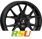 itWheels Kira gloss black 7.5x17 ET45 - LK5/108 ML74.1 Alufelge schwarz
