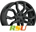 MSW MSW 41 gloss black 10x20 ET19 - LK5/112 ML73.1 Alufelge schwarz