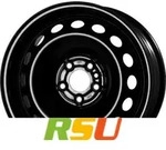 MWD 15232 6x15 ET39 - LK5/98 ML58.1 Stahlfelge schwarz