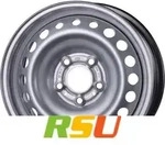 MWD 15314 6x15 ET40 - LK5/114.3 ML66 Stahlfelge silber