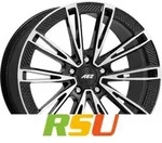 AEZ Alaska black/polished 9.5x21 ET60 - LK5/130 ML71.6 Alufelge schwarz