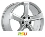 ATS AuvoraX polar-silber 8.5x19 ET43 - LK5/120 ML62.5 Alufelge silber