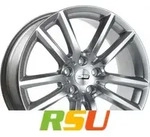 CMS C27 racing silver 6x16 ET35 - LK5/100 ML57.1 Alufelge silber