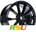 GMP Totale glossy black 11.5x22 ET22 - LK5/130 ML71.6 Alufelge schwarz
