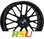 Mak Monaco gloss black 8.5x21 ET51 - LK5/130 ML71.6 Alufelge schwarz