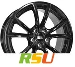 MAM A5 black painted 8x19 ET45 - LK5/112 ML66.6 Alufelge bronze